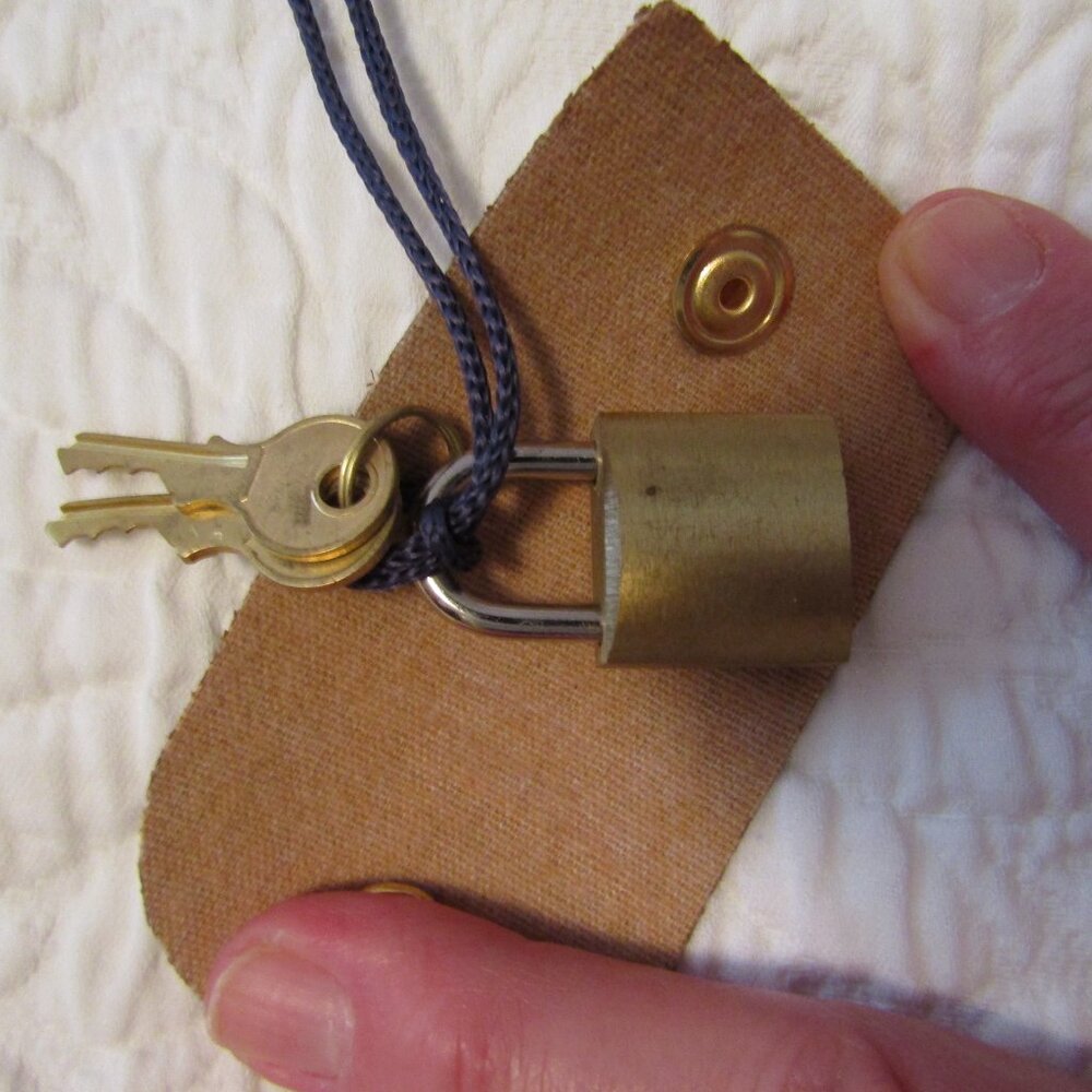 BRICS Lock & Keys--NEW and Unused!